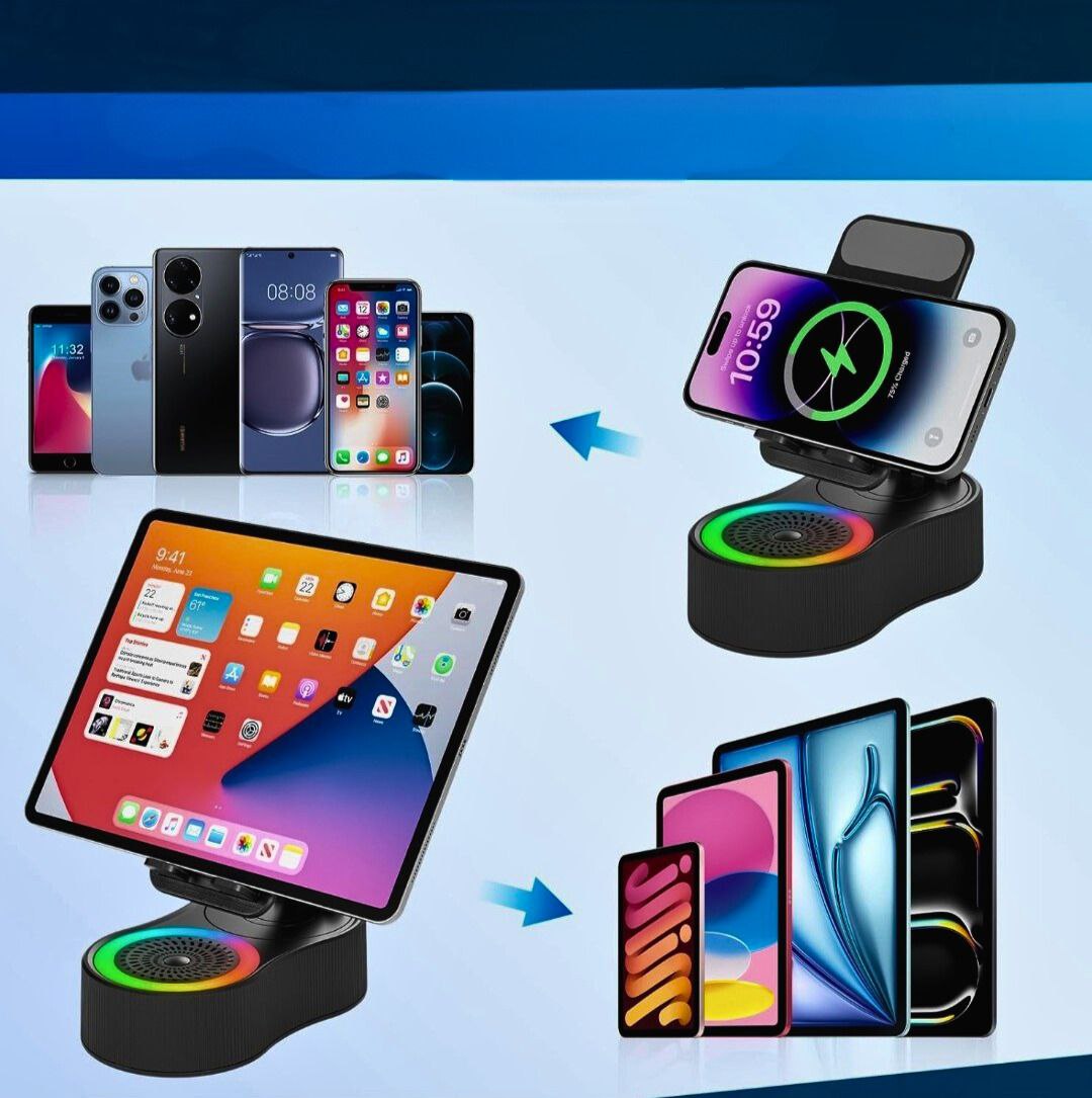 Support de Téléphone multifonctionnel  4en1.
